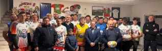 TotalEnergies Midi-Olympique  remet la dotation du Challenge Rugby Amateur au CS Nuiton